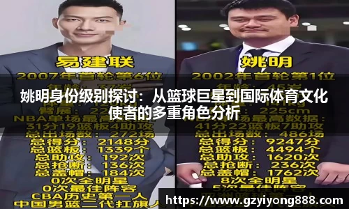 姚明身份级别探讨：从篮球巨星到国际体育文化使者的多重角色分析